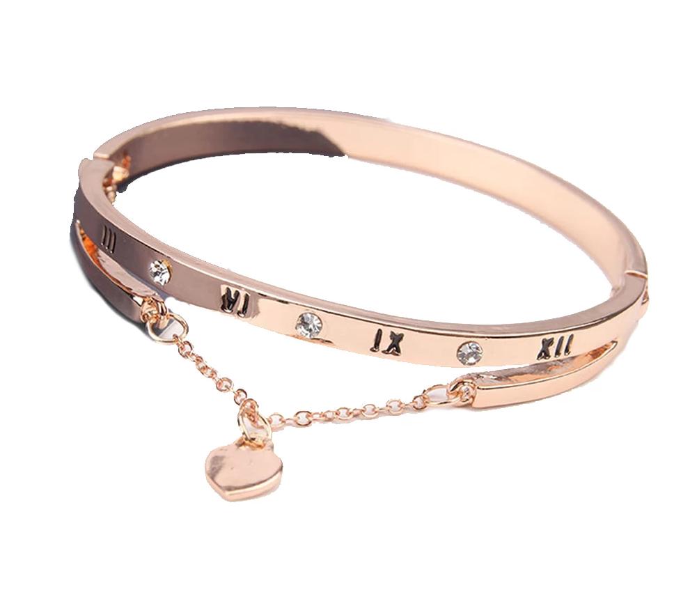 Buy online Gold Metal Bangle Bracelet from fashion jewellery for Women by  Estele for ₹1079 at 10% off | 2024 Limeroad.com