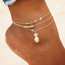 Load image into Gallery viewer, Ankle Chain Pineapple Pendant for Women