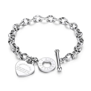 Woman Fashionable Titanium Steel Bracelet